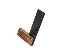 Faithfull Carpenter's Try Square 150mm (6in) in Black Faithfull Black