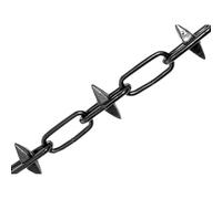 Faithfull CHBOX6SB Japaned Spike Chain - Black