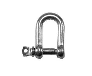 Faithfull CHDS60SS 6mm D Shackle Stainless Steel (Pack of 2)