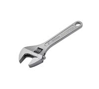 Faithfull Chrome Adjustable Spanner 100mm (4in) in Silver Faithfull Silver