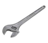 Faithfull Chrome Adjustable Wrench - 450mm (18in)