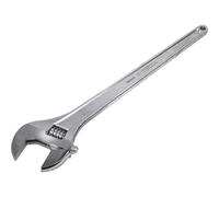 Faithfull Adjustable Wrench Spanner FAIAS600MC Chrome 600mm (24in) Capacity 62mm
