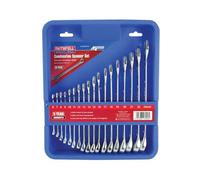 Faithfull Chrome Vanadium Combination Spanner Set, 18 Piece Faispasetc18
