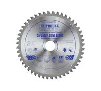 Faithfull FAIZ21648TCG TCT Circular Saw Blade Triple Chip Ground 216mm x 30mm Bore x 48 Teeth