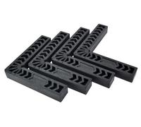 Faithfull FAICLSQ8 Positionng Squares 90 Degree Corner Clamp Set 200mm (8in) - Pack of 4