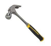 Faithfull Claw Hammer One-Piece All Steel 567G (20Oz) in Black Faithfull Black