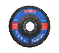 Faithfull Cleaning Fleece Disc Coarse 115 X 22Mm