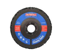 Faithfull Cleaning Fleece Disc Coarse 125 X 22Mm