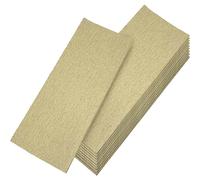 Faithfull Clip On 1/3 Sanding Sheets 92mm x 230mm Coarse Pack of 10