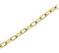 Faithfull Clock Chain Polished Brass 1.6mm X 10M Faichcc1610B