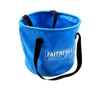 Faithfull Waterproof Collapsible Bucket 12 litre