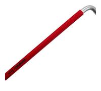Faithfull Coloured Hexagon Key 6mm - S2 Steel - FAIHK6C in Red Faithfull Red
