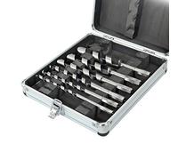 Faithfull Combination Wood Auger Bit Set 8 Piece 6-25Mm
