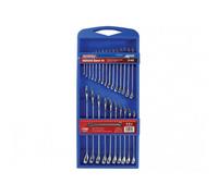 Faithfull Combination Spanner Set, Chrome Vanadium Multi Colour (25 Piece Set Size Range 6-32mm)