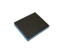 Faithfull Contour Sanding Pads Assorted 120 X 100 X 13mm (pack 3)