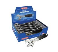 Faithfull Contract Adjustable Spanner 250mm Display Of 10 FAIAS250CDIS