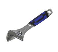 Faithfull Contract Adjustable Spanner 300mm 12in Jaw Capacity 40mm FAIAS300C