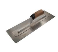 Faithfull Cork Handle Flexi Stainless Plastering Finishing Trowel, 11,14,16,18"
