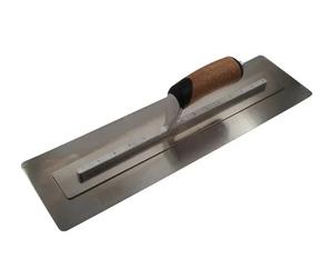 Faithfull Cork Handle Flexi Stainless Plastering Finishing Trowel, 11,14,16,18"