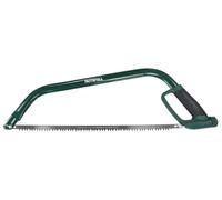 Faithfull Countryman Roofers Bowsaw 530mm (21in) - 2 Blades (Peg & Raker) | Double Ground, Induction Hardened Teeth, Tubular Steel Frame & Soft Grip Handle with Finger Guard for Dry & Green Wood