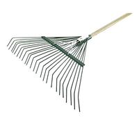 Faithfull Lawn Rake Countryman FAICOULRR - 24 Round Tines, Blue, 57 x 161 x 6.5 cm