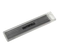 Faithfull EBPL62205 Black Pencil Marking Refill Pack 6 Piece