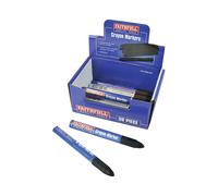 Faithfull Crayon Marker Black – CDU 30 – Pack of 30