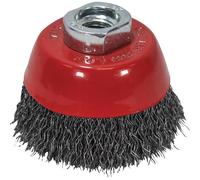 Faithfull 0106014130 Wire Cup Brush 60Mm M14X2 0.30Mm Steel Wire