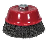 Faithfull WBC75 Wire Cup Brush 75 x M14 x 2 / 0.30mm