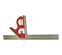 Faithfull CS300 Combination Square 300mm/12-inch, Red