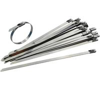 Faithfull CT15046SS 4.6 x 150 mm Stainless Steel Cable Ties (Pack of 50)