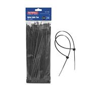 Faithfull CT150B 150 x 3.6mm Cable Ties (Pack of 100) -Black