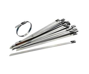 Faithfull CT29046SS 4.6 x 290 mm Stainless Steel Cable Ties (Pack of 50)