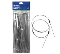 Faithfull CT36079SS 7.9 x 360 mm Stainless Steel Cable Ties (Pack of 50)