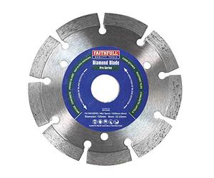Faithfull DB125PRO 125 mm (5 Inch) Professional Diamond Blade