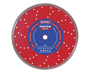Faithfull DB300TURB 300 x 20 mm Turbo Cut Diamond Blade
