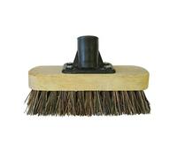 Faithfull Deck Scrub Broom Head 175mm (7In) Threaded Socket Multi Colour (One Size)