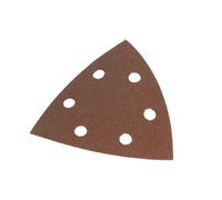 Faithfull Delta Hook & Loop Sanding Sheets TR2 93mm | Fine, Medium, Coarse