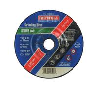 Faithfull Depressed Centre Stone Grinding Disc 100 X 6 X 16mm Fai1006Sdg