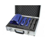 Faithfull Diamond Core Drill Kit & Case Set Of 7 Multi Colour (One Size)