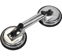 Faithfull Double Pad Aluminium Pro Suction Lifter