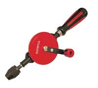 Faithfull Hand Drill Double Pinion 8mm Capacity