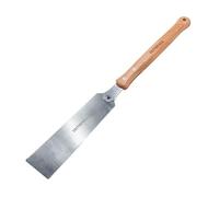 Faithfull Double Sided Pull Saw 250mm (10in) - Japanese Style Hand Saw, Flexible SK5 Steel Blade with 12-7/18 Triple-Ground Teeth TPI & FSC Wooden Handle for Fine Woodworking, Joinery & Flush Cuts