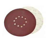 Faithfull Dry Wall Sanding Disc For Flex Machines 225mm Orted (Pack 10) Multi Colour (One Size)