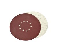 Faithfull Dry Wall Sanding Discs for Flex Machines 225mm Assorted (Pack 10)