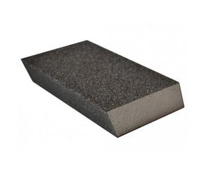 Faithfull Dual Angle Drywall Sanding Block Multi Colour (Medium 80G)