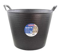 Faithfull Eco Flex Tub 25l Black