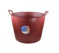 Faithfull Eco Flex Tub Multi Colour (42 Litre - Recycled Red)