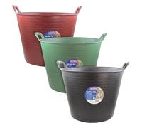 Faithfull FAIECOFLX3PC Eco Flex Tub 25 Litre Triple Pack