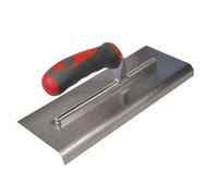 Faithfull Edging Trowel Soft Grip Handle 11 X 4.3/4In Multi Colour (280 X 120mm (11 X 4.3/4In))